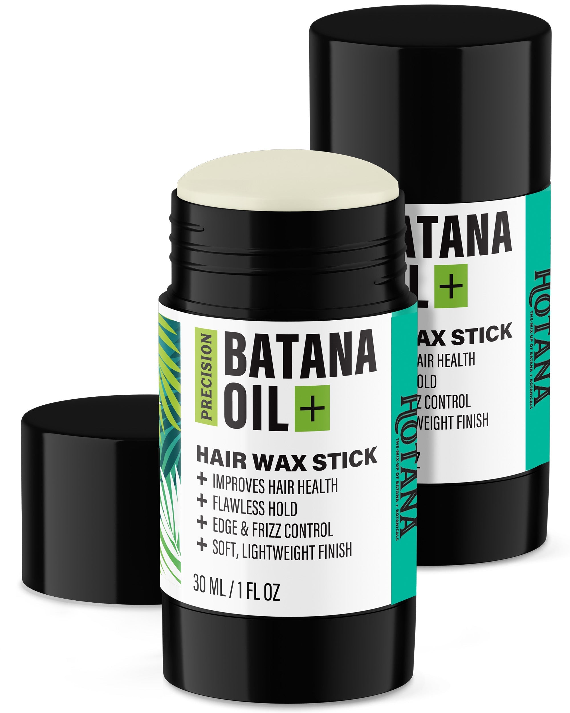 Wax Stick for Hair Edge Control & Frizz Control - 2 Pack = 2 oz Total
